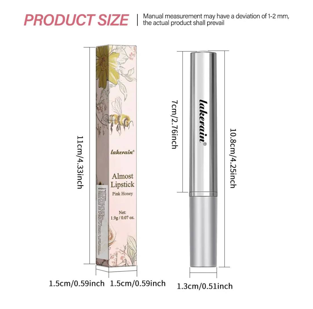 Almost Black honey & pink honey Lip Balm