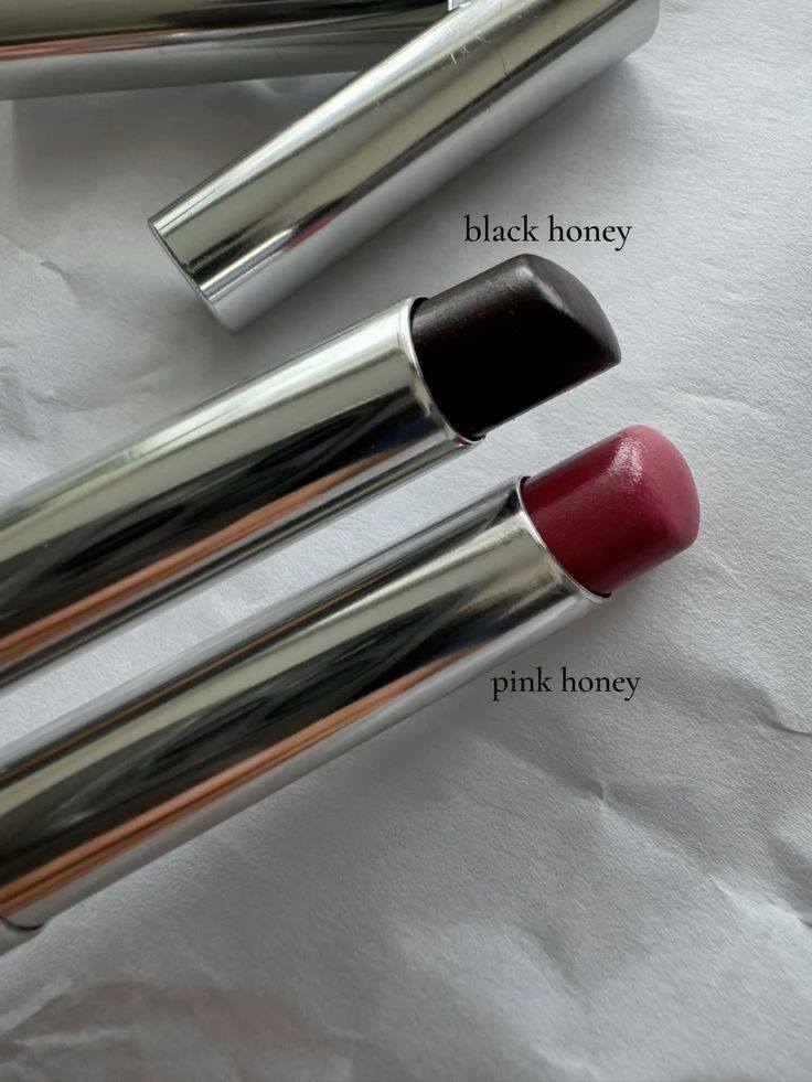 Almost Black honey & pink honey Lip Balm