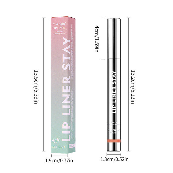 Lip Liner long Stay Peel Off Lip Liner Tattoo