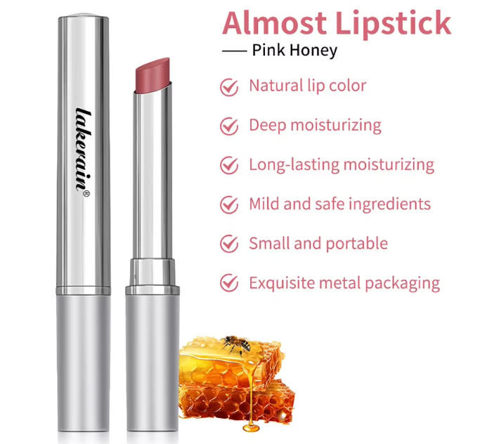 Almost Black honey & pink honey Lip Balm
