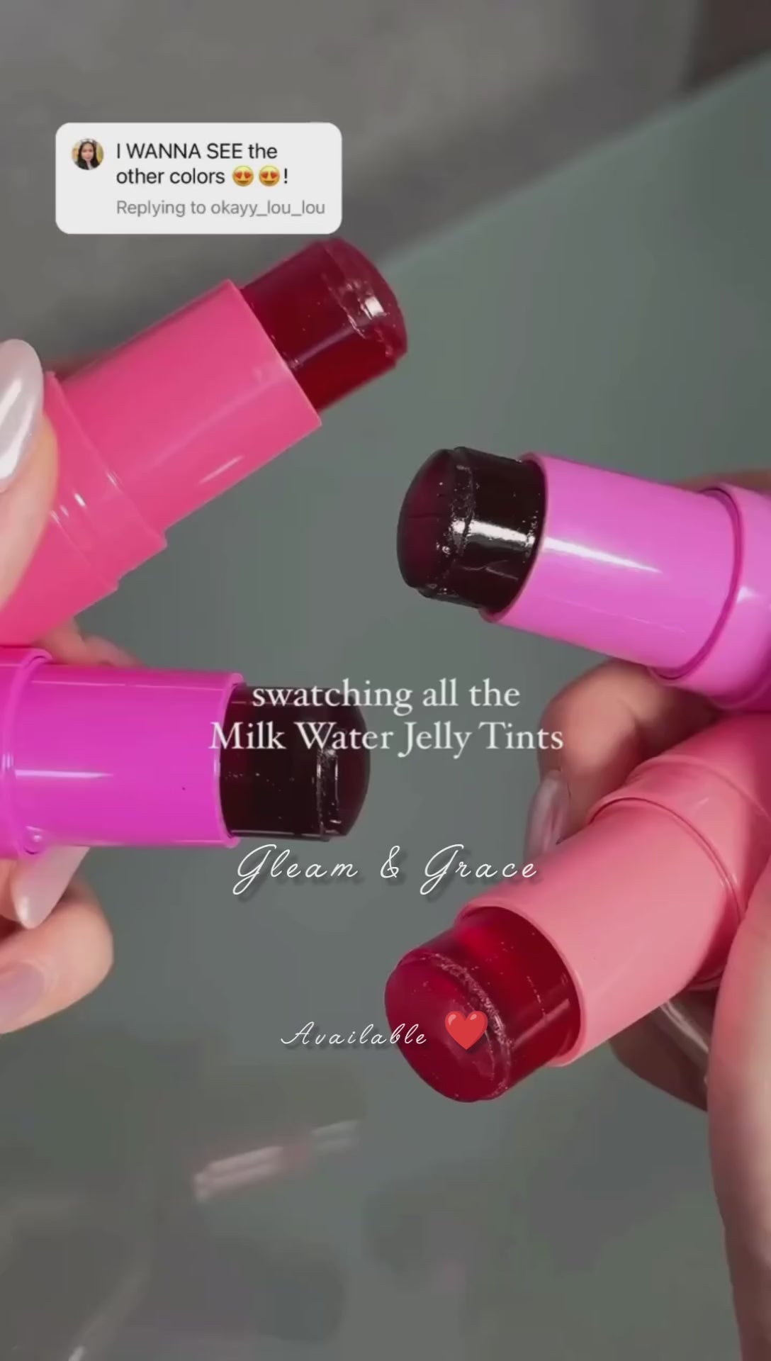 Jelly tint, Milk Make up❤️